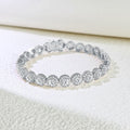 Hip Hop Full Rhinestone Single Row Bracelet