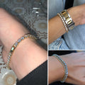 Simple Luxury Round Crystal Bangle