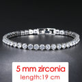 Simple Luxury Round Crystal Bangle