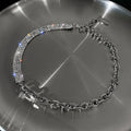Rhinestone Choker Chain Necklace