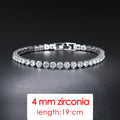 Simple Luxury Round Crystal Bangle