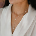 925 Silver Light Luxury Pearl Necklace - Niza Noir