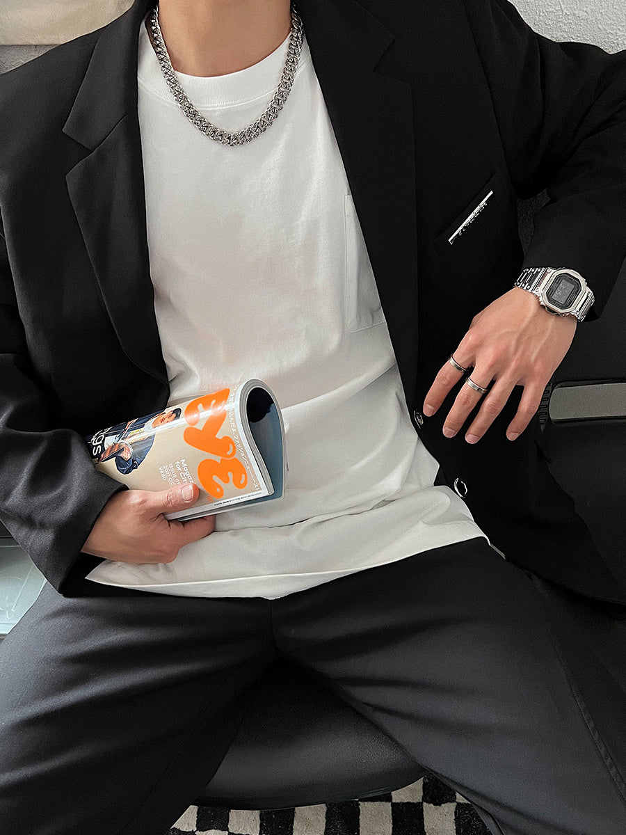 Diamond Studded Cuban Chain Necklace